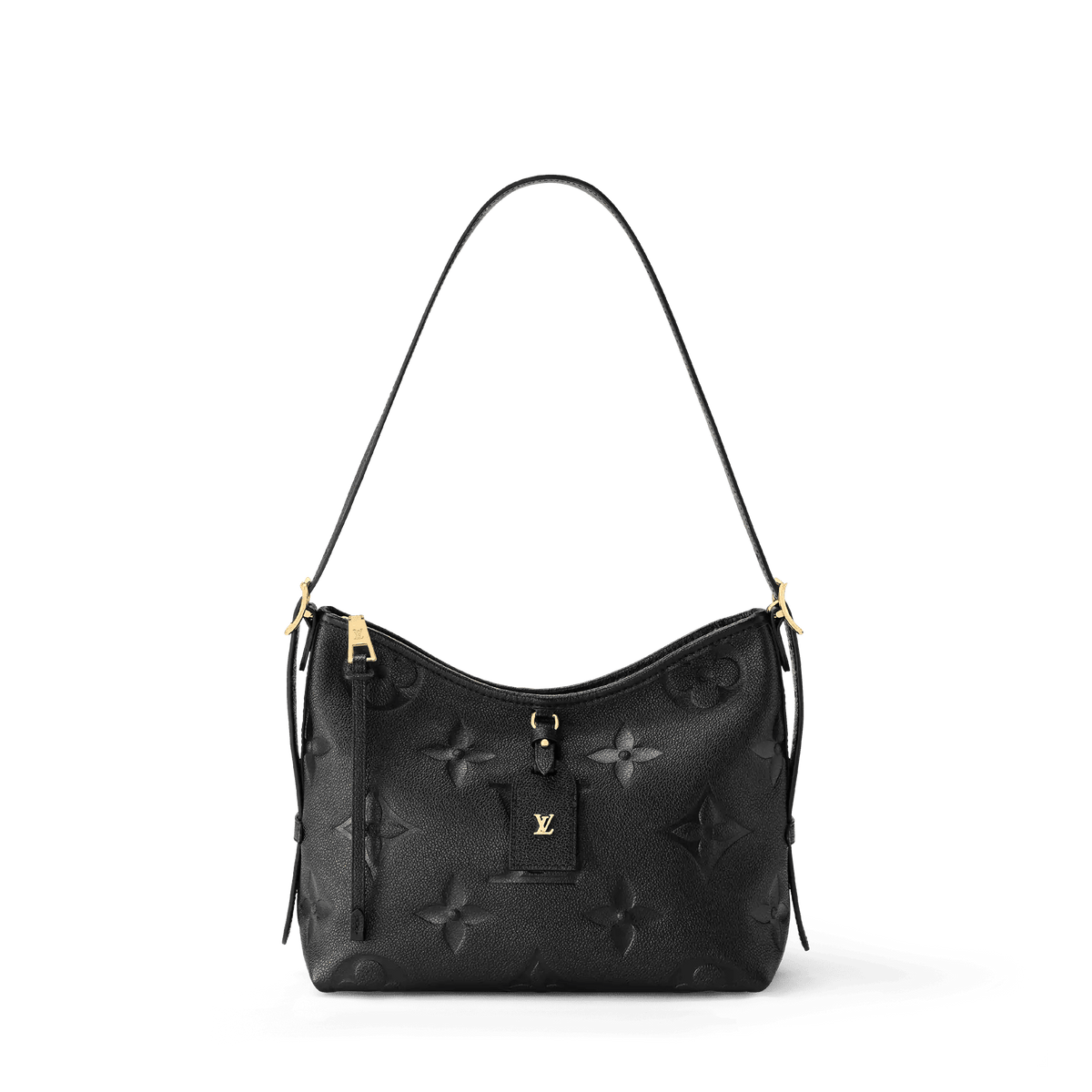CarryAll PM Black Monogram Empreinte Leather Hobo Bag M46288