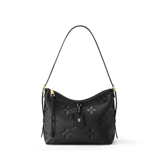 CarryAll PM Black Monogram Empreinte Leather Hobo Bag M46288