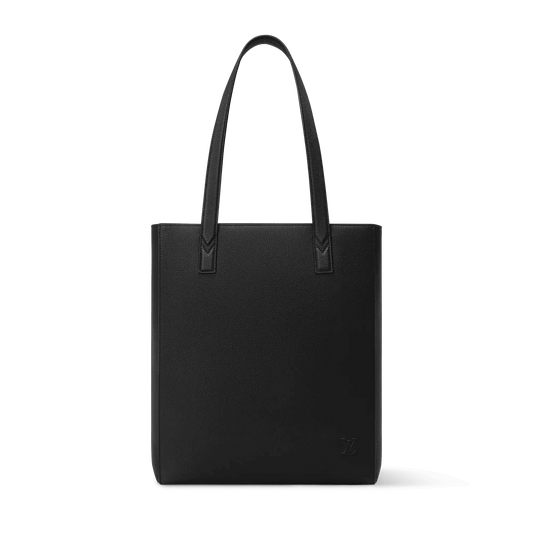 Cabin Tote Waxy Calfskin Black