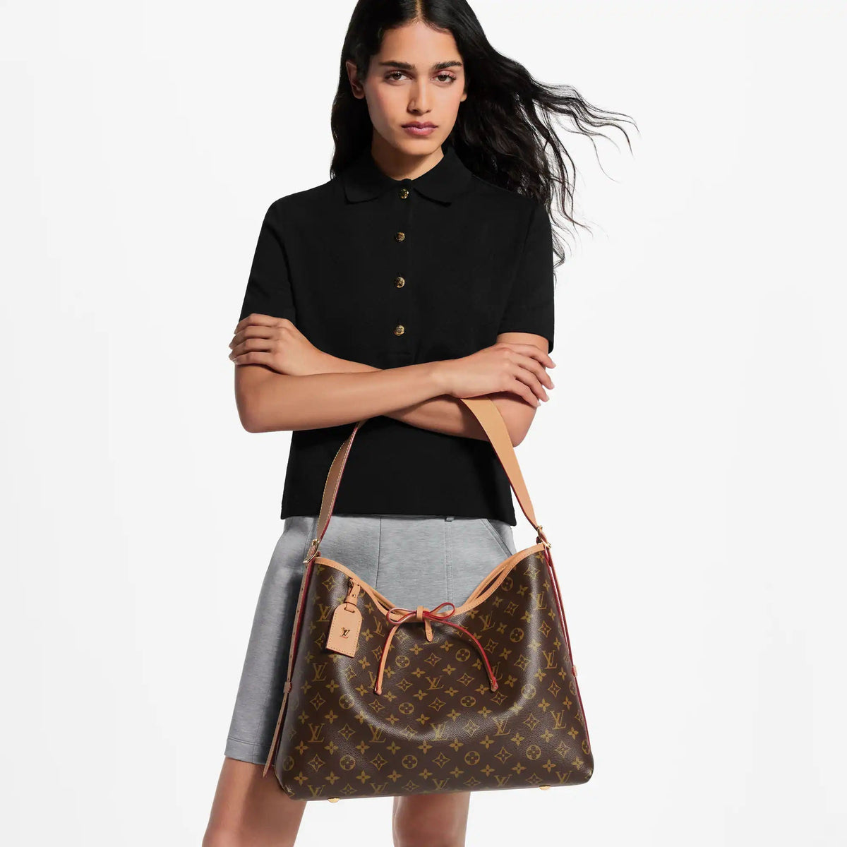 CarryAll MM Monogram Canvas Tote Bag