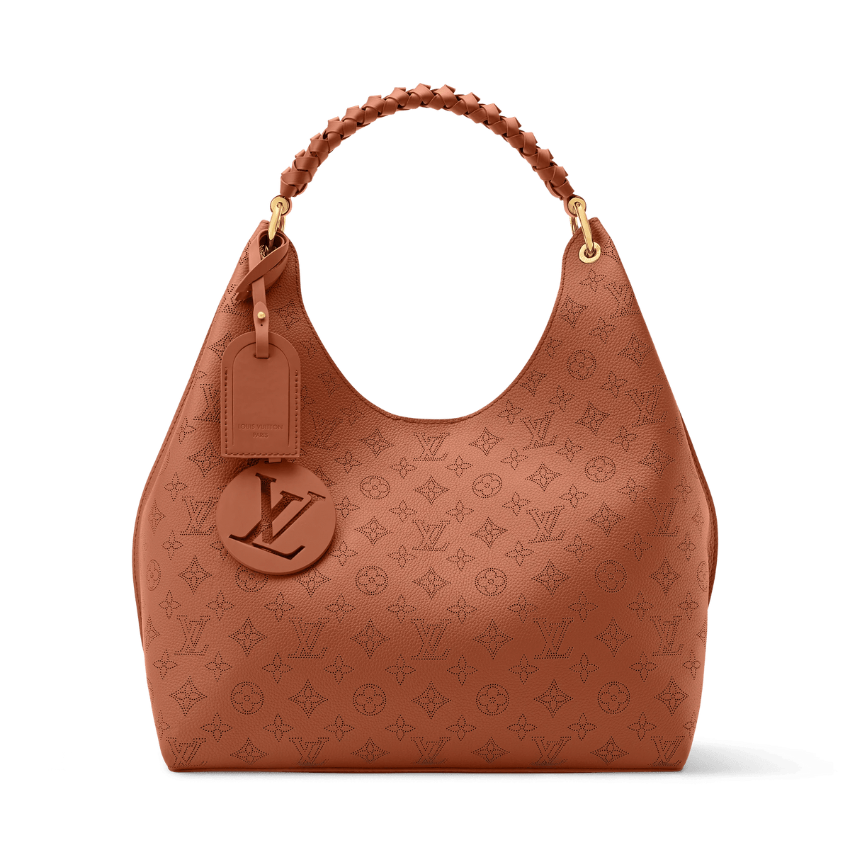 Carmel Mahina Perforated Leather Handbag