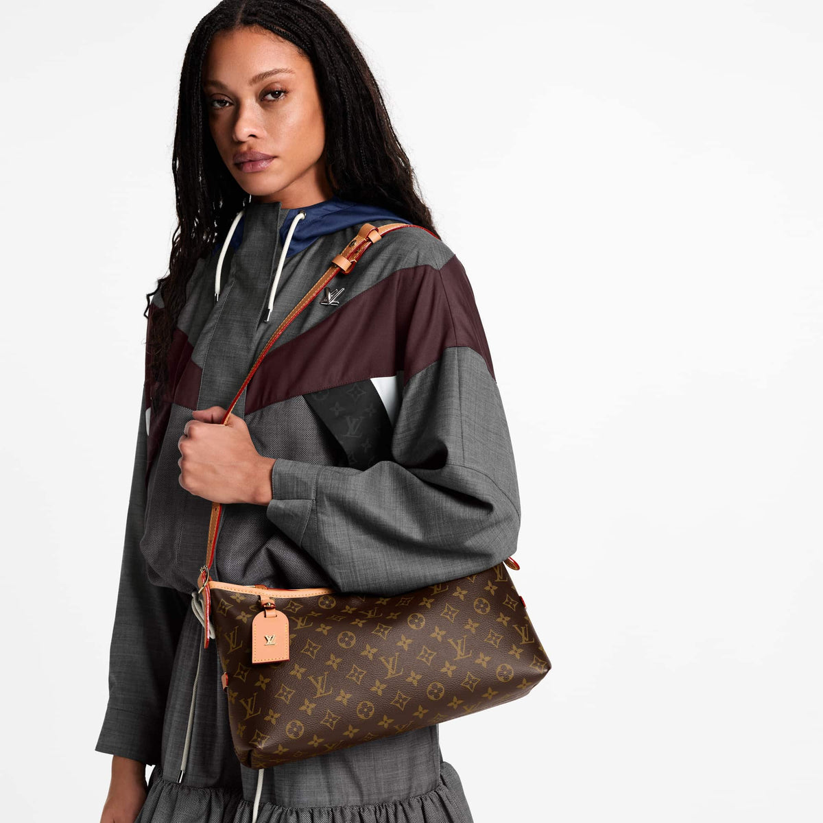 CarryAll East West Monogram Canvas Tote Bag