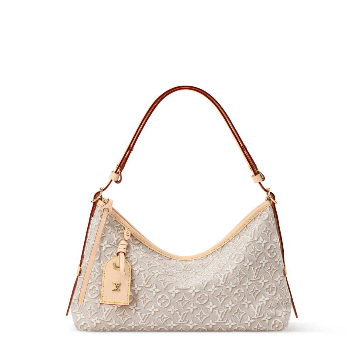 Carryall East-West Monogram Emblème Peuplier Jacquard Tote
