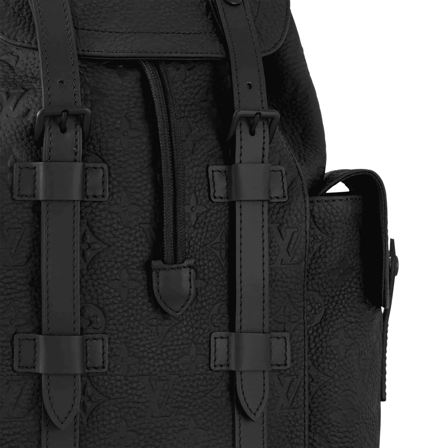 Christopher PM Backpack Monogram Taurillon Leather Shoes