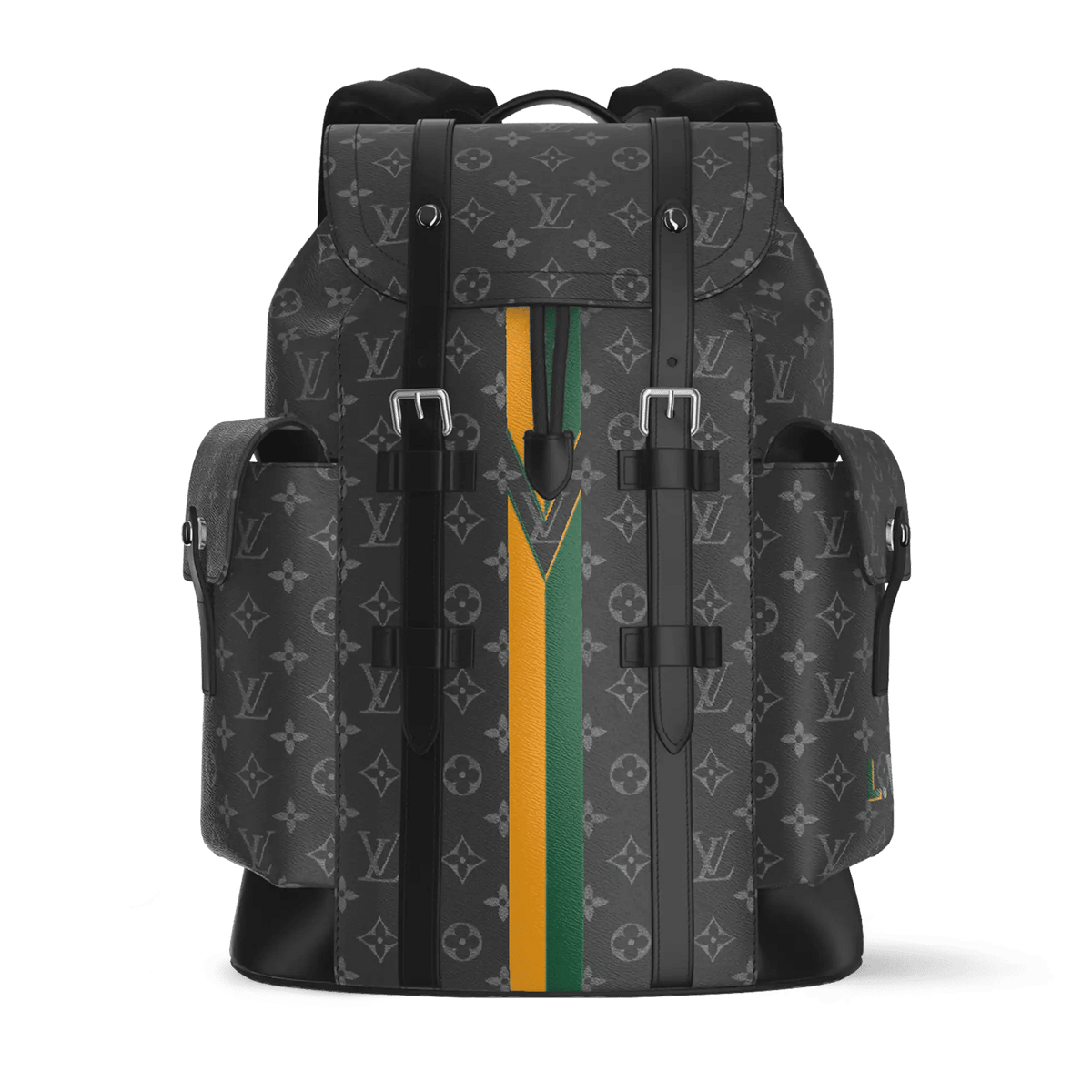 Christopher MM Backpack Monogram Eclipse Canvas