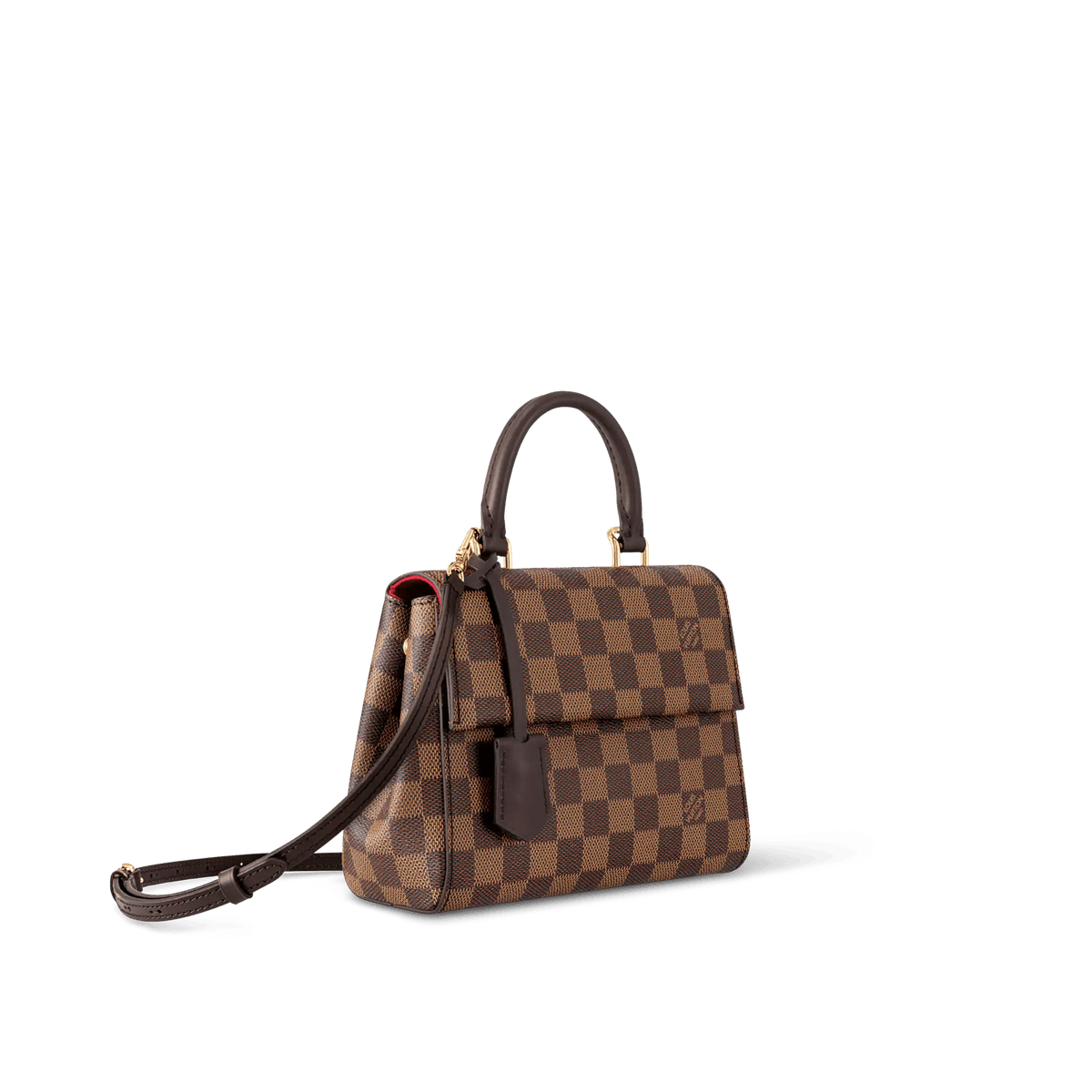 Cluny Mini Damier Ebene Coated Canvas Handbag N00097