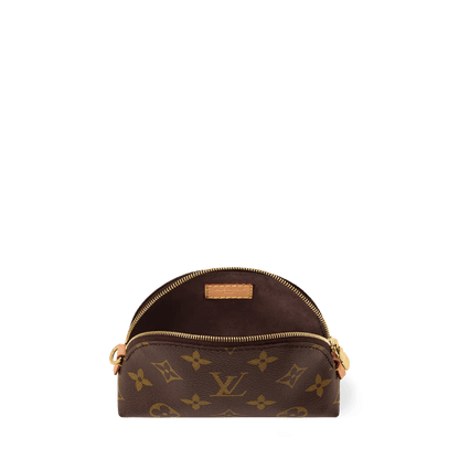 Cosmetic Purse Monogram Coated Canvas Pouch M25653