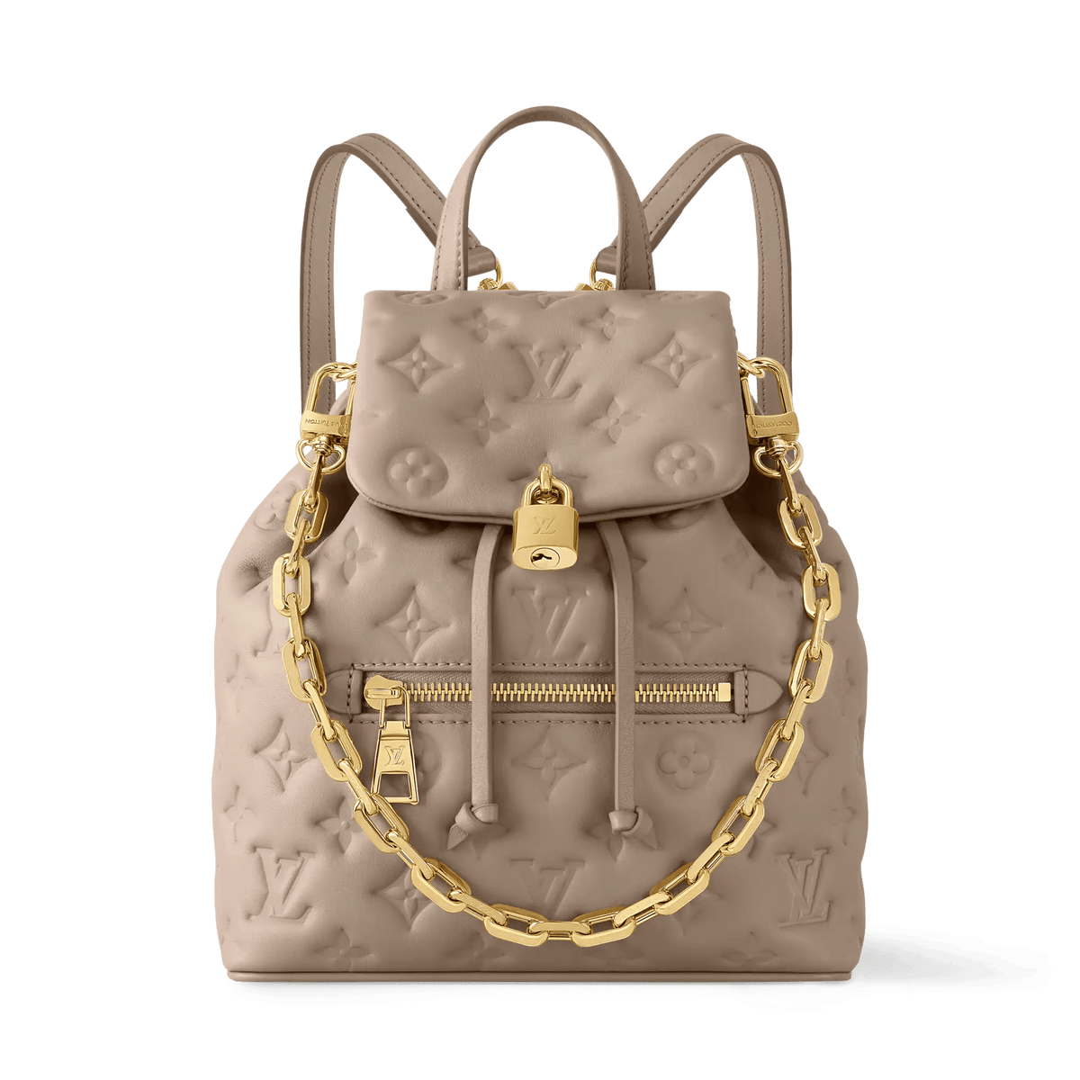 Coussin PM Monogram Embossed Lambskin Leather Backpack M13358