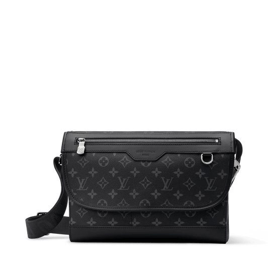Courrier Messenger Bag Black Shoes