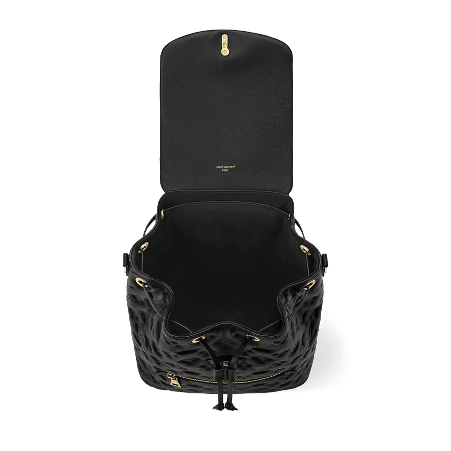 Coussin MM Monogram Padded Calfskin Leather Backpack M25508