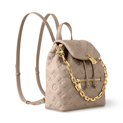 Coussin PM Monogram Embossed Lambskin Leather Backpack M13358