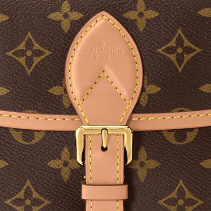 Diane Monogram Coated Canvas Satchel M45985