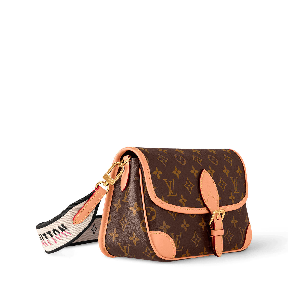 Diane Monogram Coated Canvas Satchel M45985