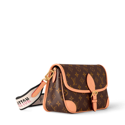 Diane Monogram Coated Canvas Satchel M45985
