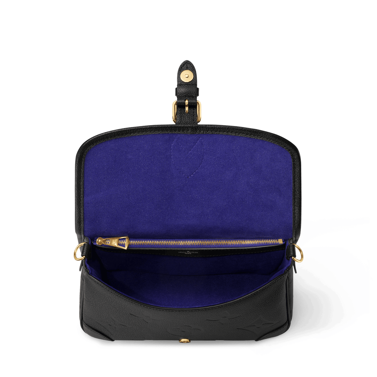 Diane Monogram Empreinte Leather Satchel