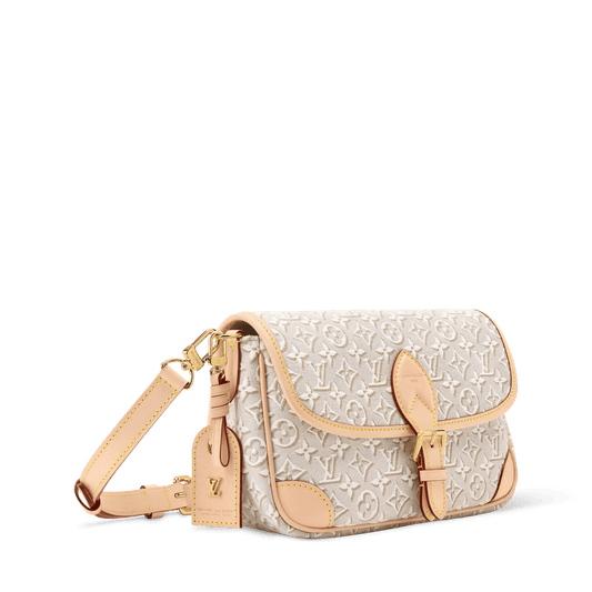 Diane PM Monogram Emblème Peuplier Jacquard Crossbody Bag