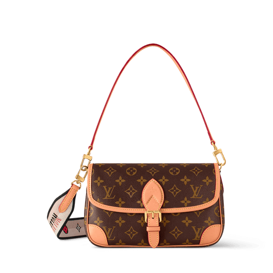 Diane Monogram Coated Canvas Satchel M45985