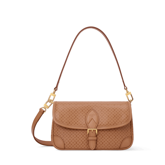 Diane PM Noisette Calfskin Leather Shoulder Bag M29162