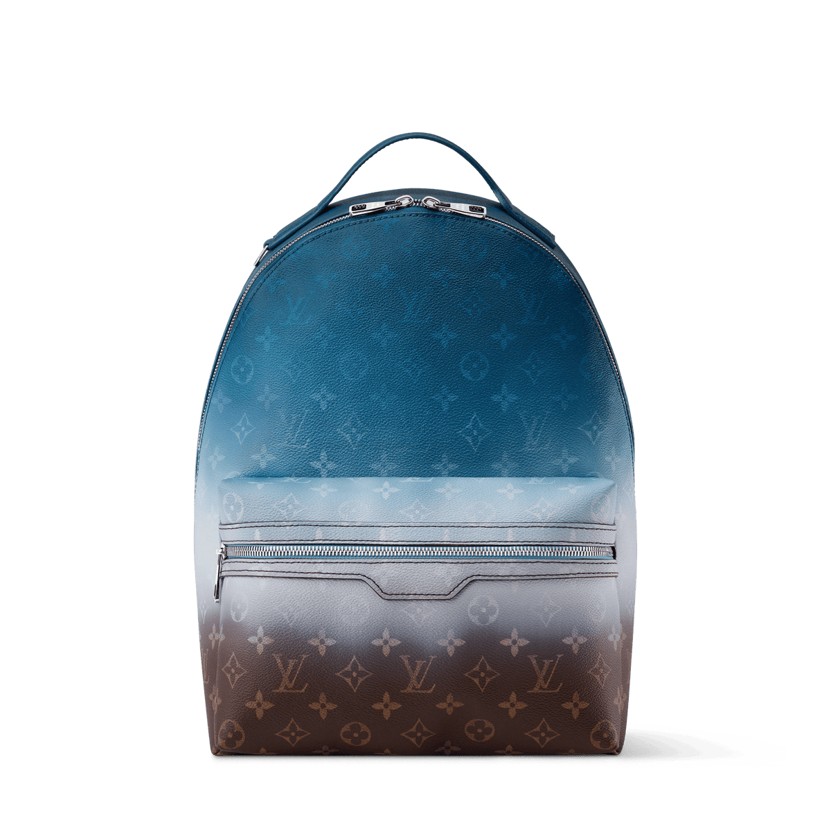 Discovery Backpack PM Monogram Pigment Blue Shoes