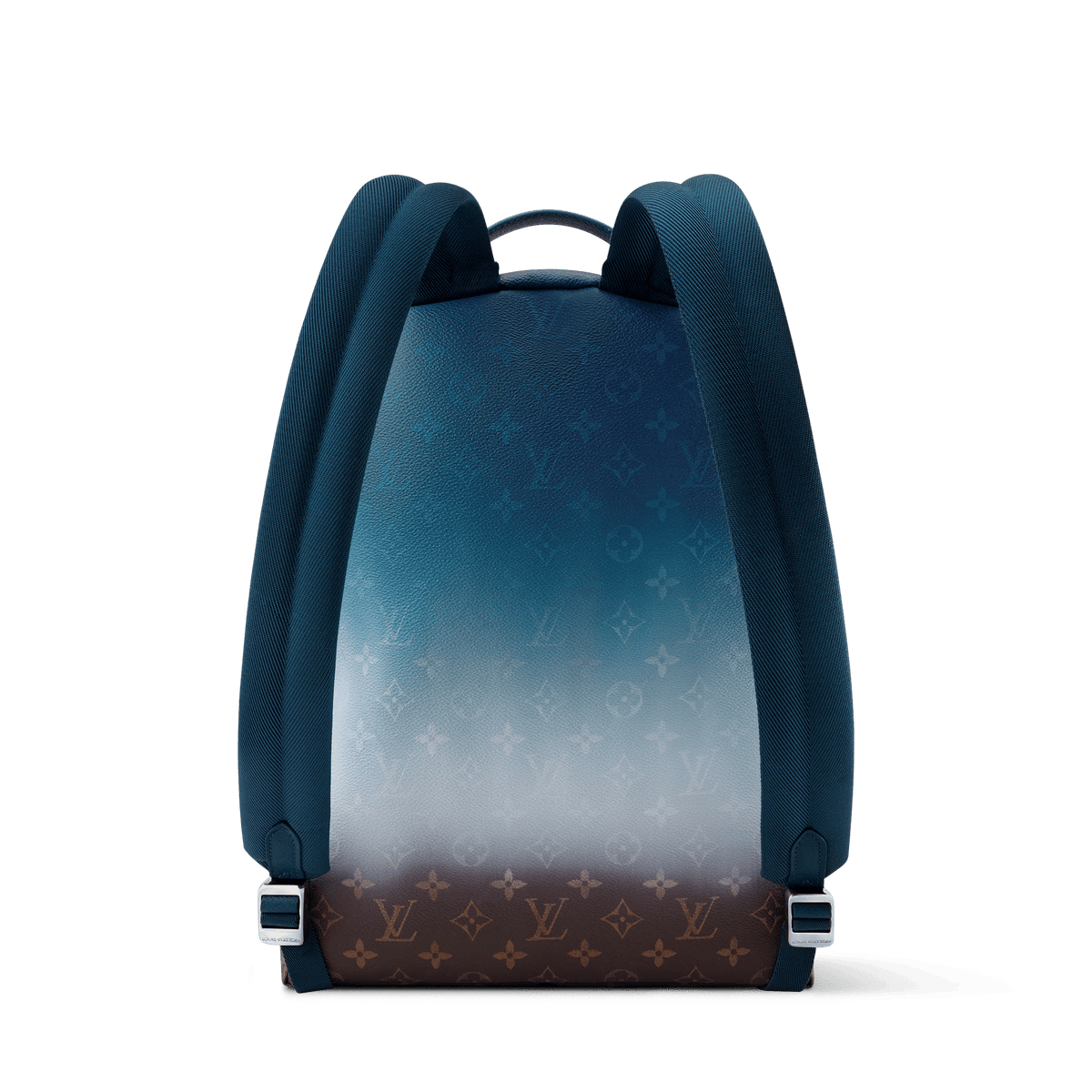 Discovery Backpack PM Monogram Pigment Blue Shoes