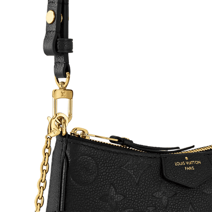 Easy On Strap Black Monogram Empreinte Leather Pouch M80349