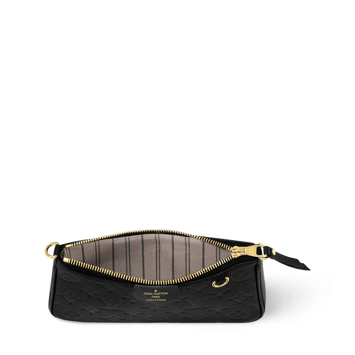 Easy On Strap Black Monogram Empreinte Leather Pouch M80349