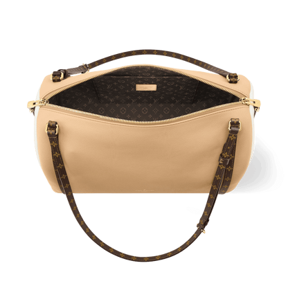 Express MM Oak Coton Calfskin Tote Bag