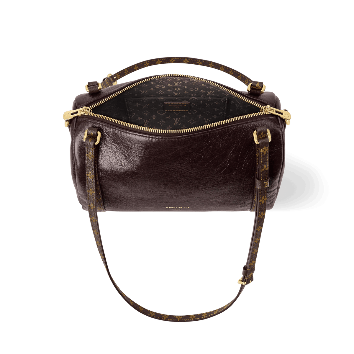 Express PM Monogram Rouge Leather Tote Bag M3A265