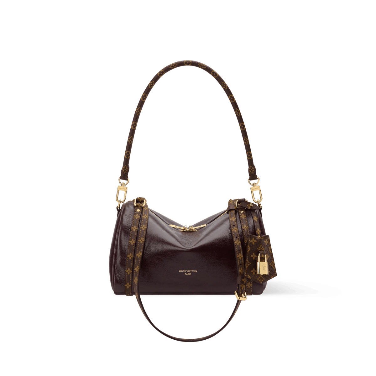 Express PM Monogram Rouge Leather Tote Bag M3A265
