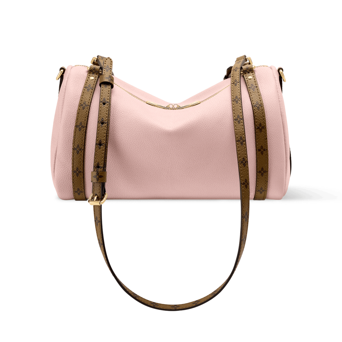 Express PM Petal Pink Calfskin Shoulder Bag