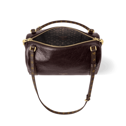 Express PM Monogram Rouge Leather Tote Bag M3A265