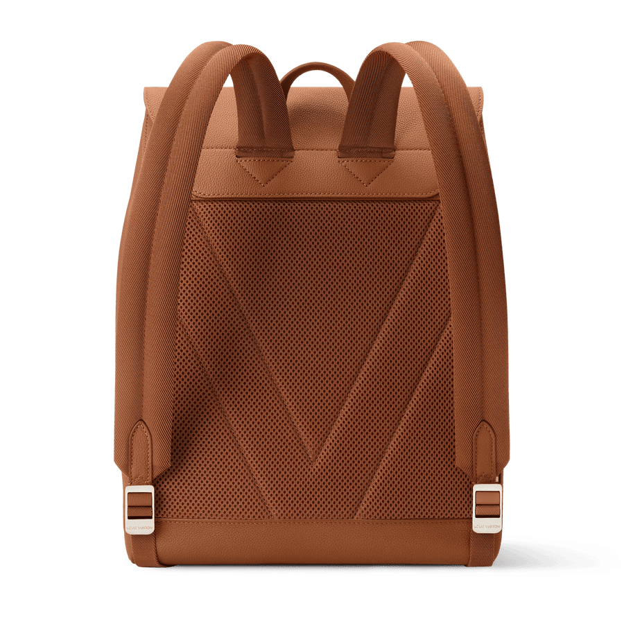 Fastline Backpack Waxy Calfskin Tan Shoes