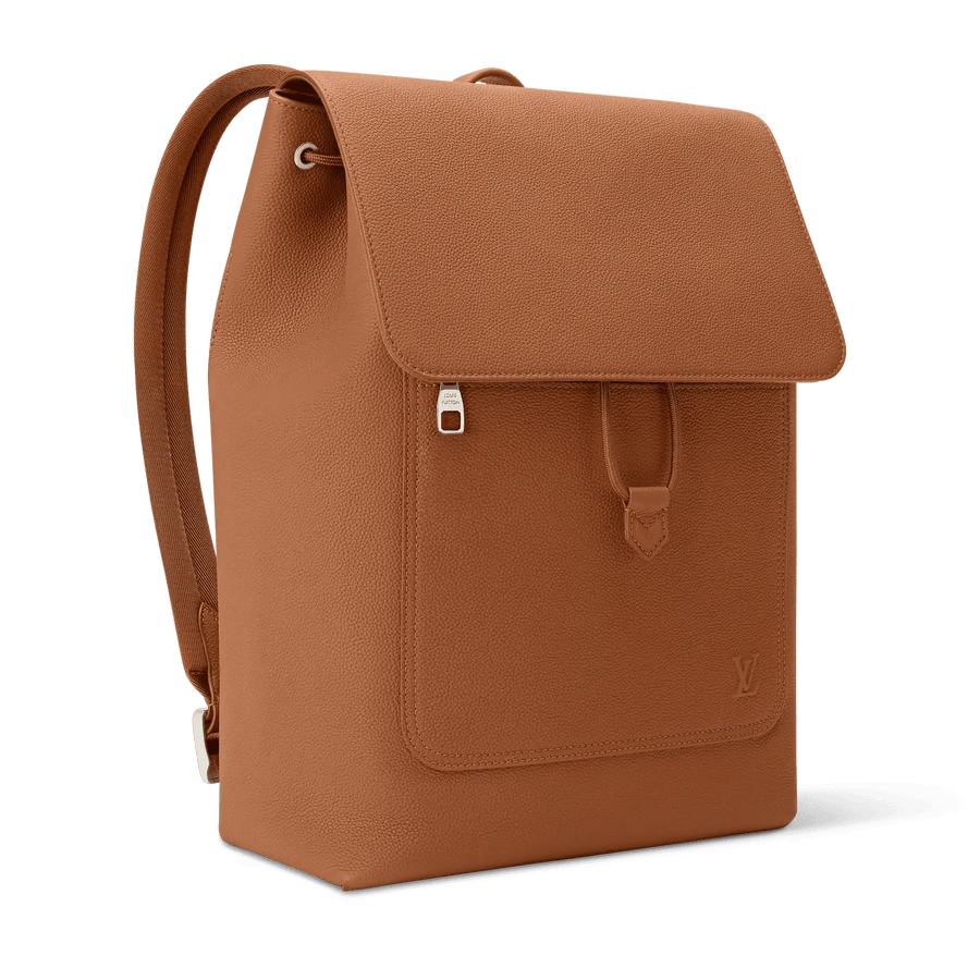 Fastline Backpack Waxy Calfskin Tan Shoes