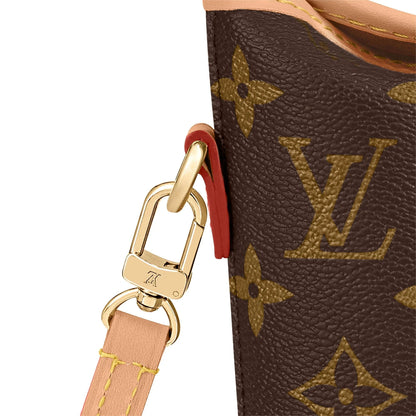 Fold Me Monogram Coated Canvas Pouch M80874