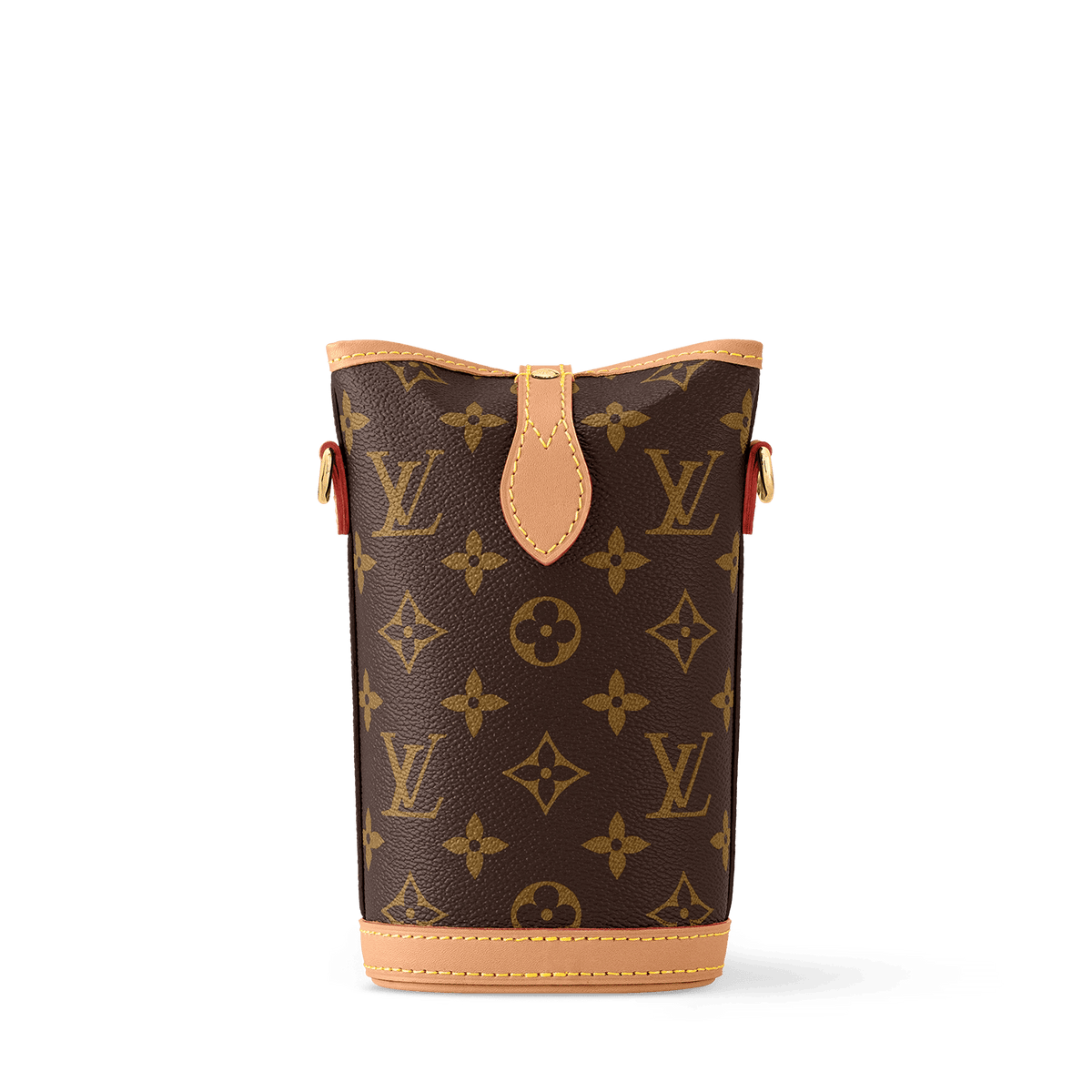 Fold Me Monogram Coated Canvas Pouch M80874