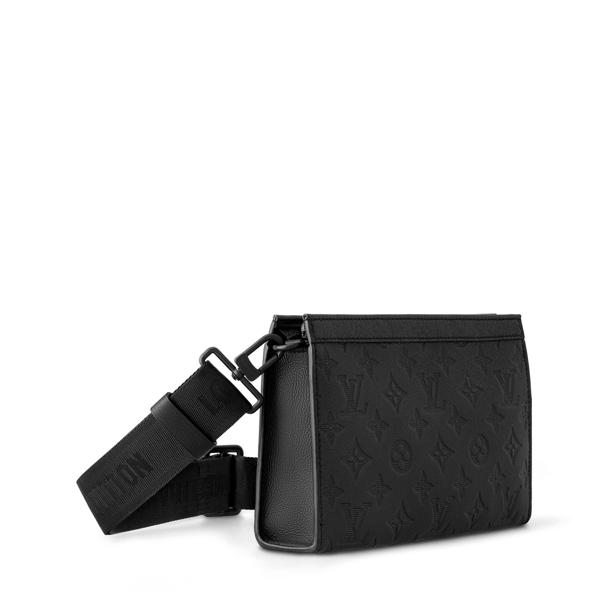 Gaston Wearable Wallet Monogram Shadow Black