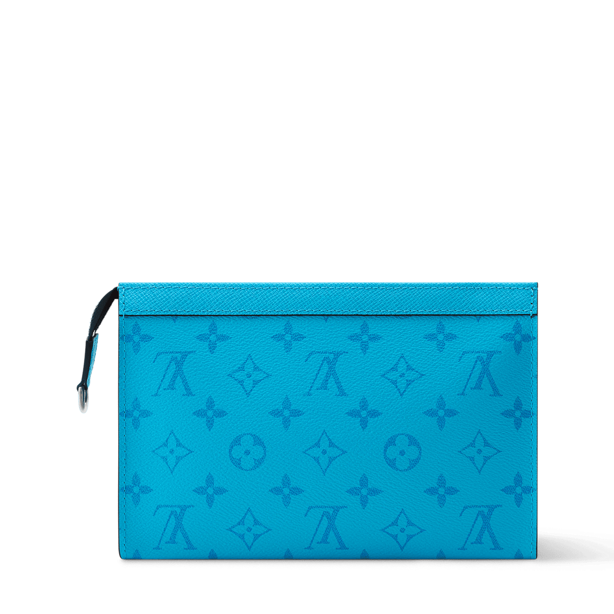 Gaston Wearable Wallet Monogram Taigarama Blue Lagoon