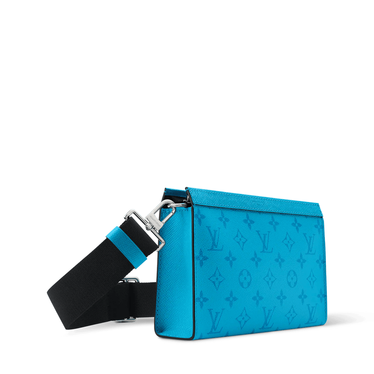 Gaston Wearable Wallet Monogram Taigarama Blue Lagoon
