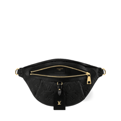 High Rise PM Black Monogram Empreinte Leather Bumbag M14353