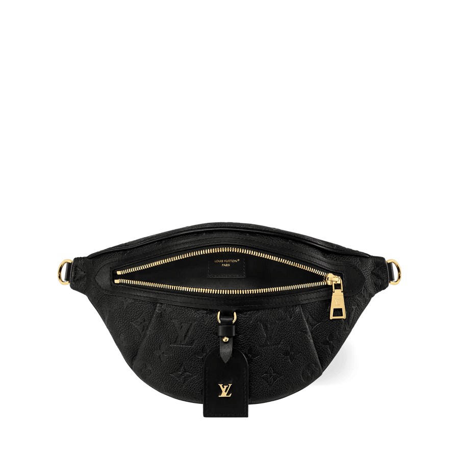 High Rise PM Black Monogram Empreinte Leather Bumbag M14353
