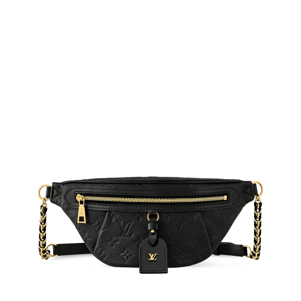 High Rise PM Black Monogram Empreinte Leather Bumbag M14353