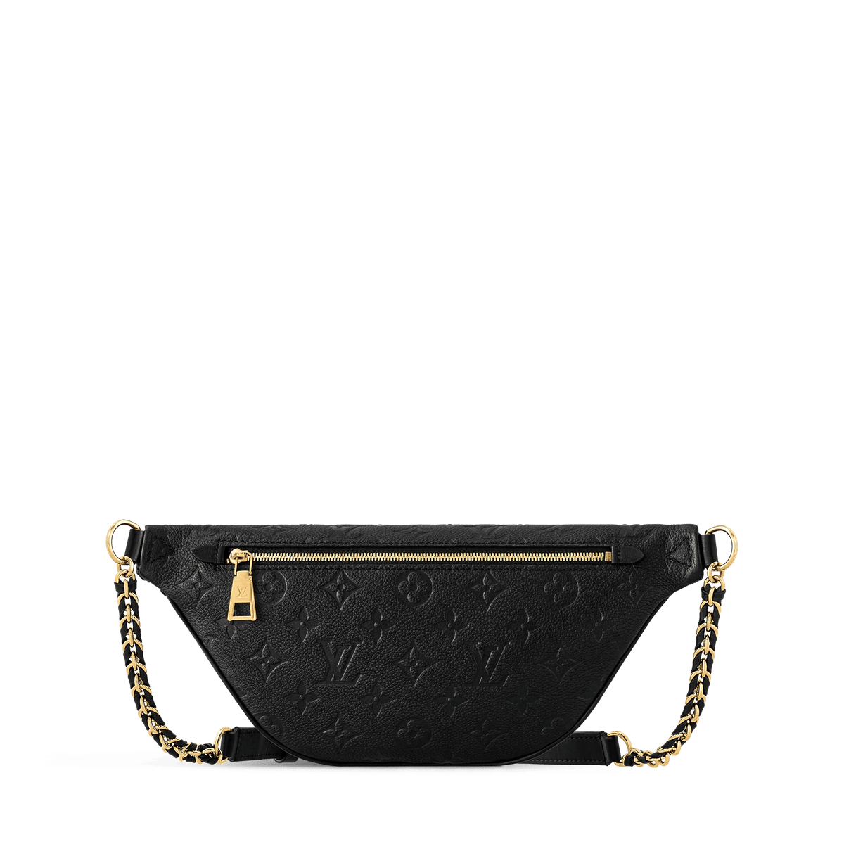 High Rise PM Black Monogram Empreinte Leather Bumbag M14353