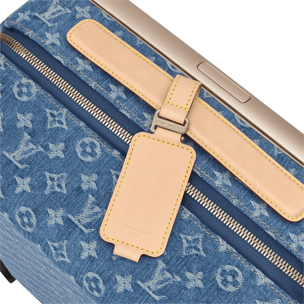 Horizon 55 Rolling Luggage Monogram Denim Blue M28386 Collection