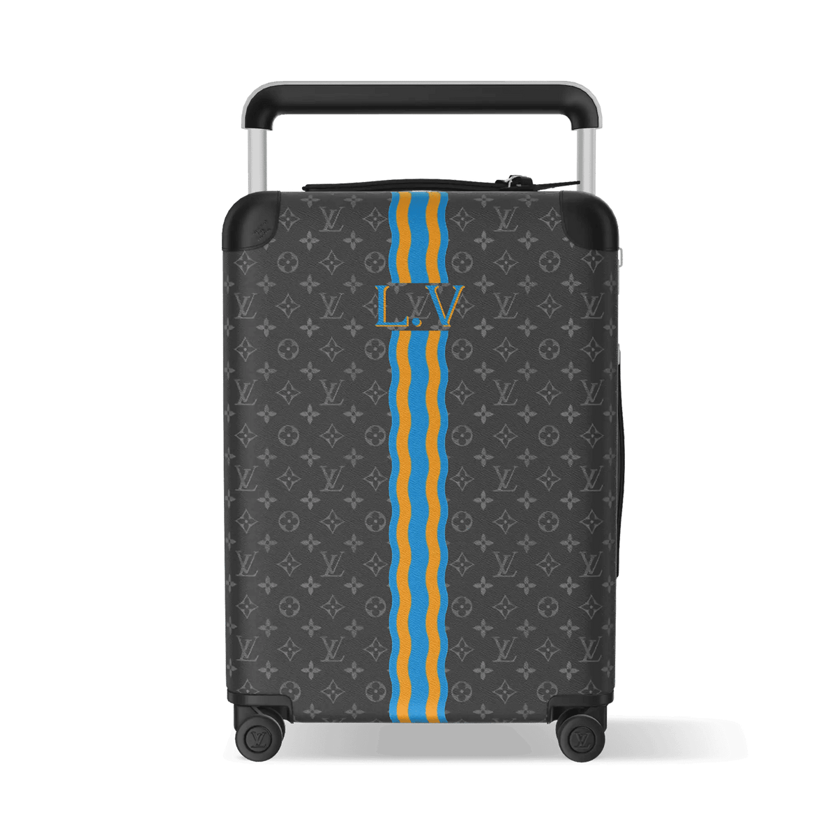 Horizon 55 Rolling Suitcase Monogram Eclipse M10145 Collection