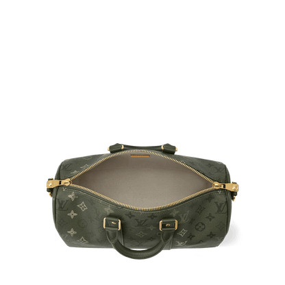 Keepall 35 Bandoulière Bag Khaki Shoes