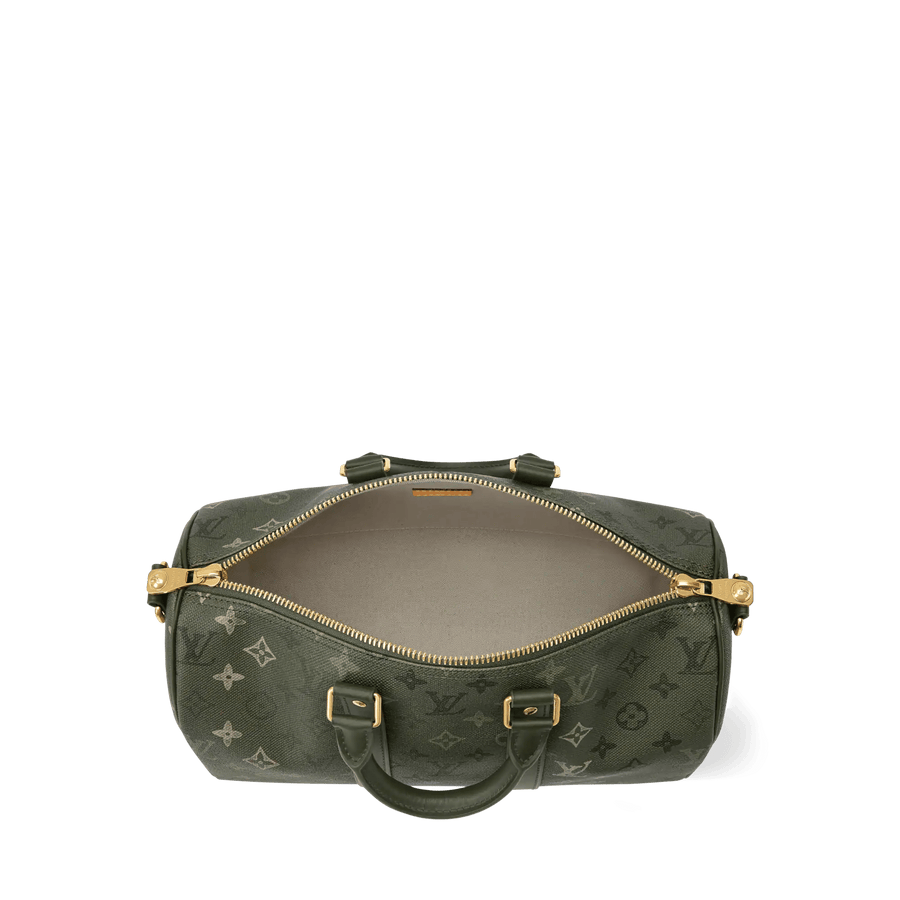 Keepall 35 Bandoulière Bag Khaki Shoes