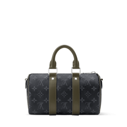 Keepall 25 Bandoulière Bag Monogram Eclipse Khaki Shoes