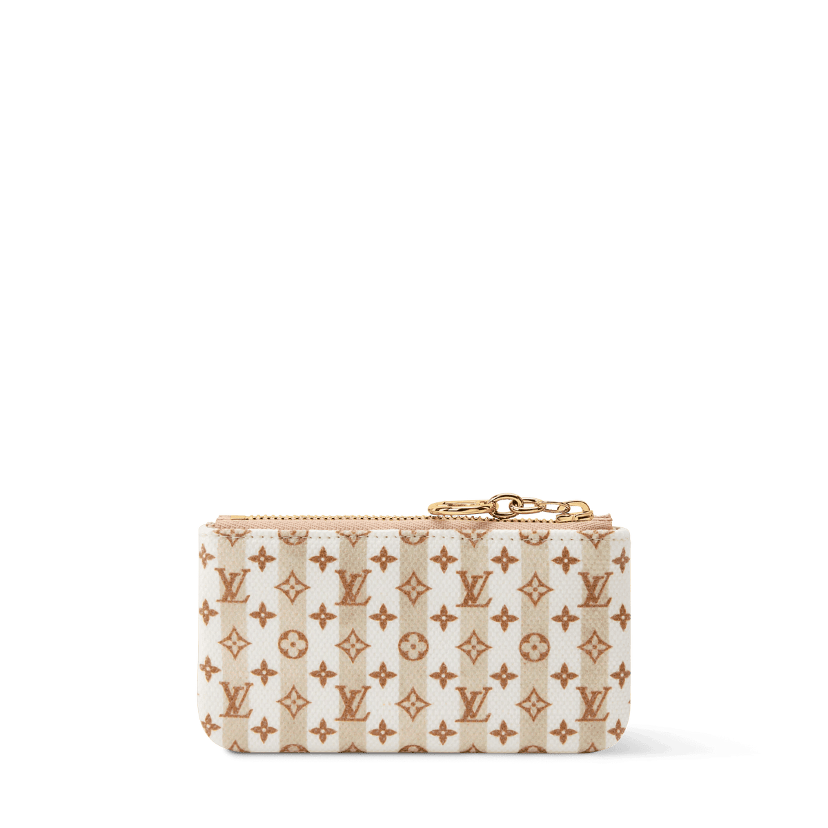 Key Pouch Monogram Coated Canvas Card Holder M29023