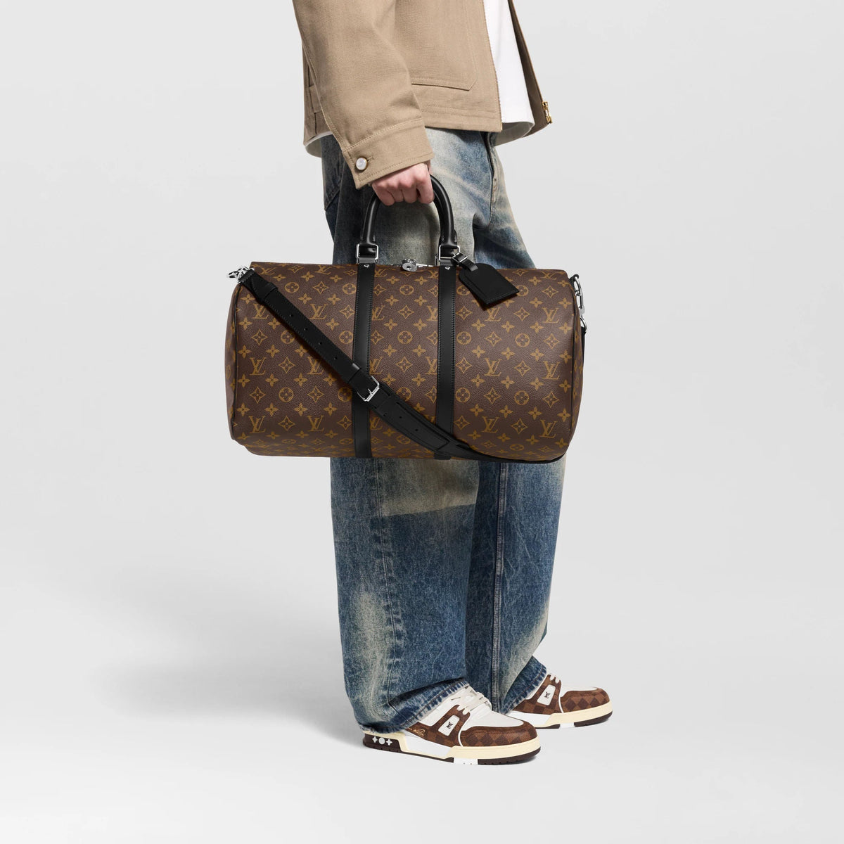 Keepall Bandoulière 45 Vuittonite M56711 Collection
