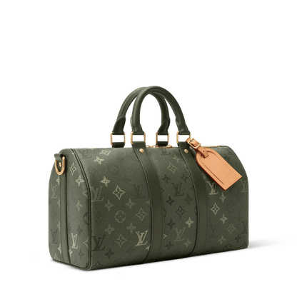 Keepall 35 Bandoulière Bag Khaki Shoes
